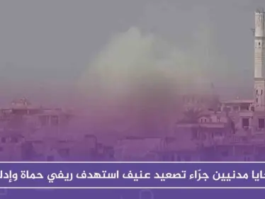 ضحايا مدنيين جرّاء تصعيد عنيف استهدف ريفي حماة وإدلب - وكالة ستيب نيوز