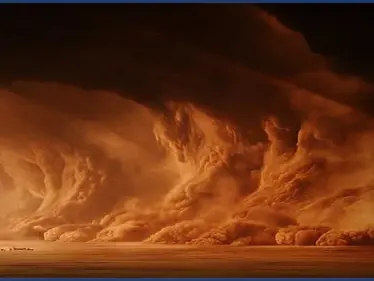 العاصفة الرملية تعيق حركة هبوط 12 طائرة في أحد مطارات السعودية.. والدفاع المدني يحذر (فيديو) - وكالة ستيب نيوز