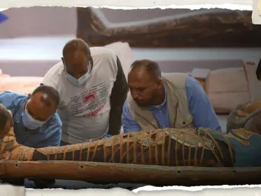 كنز أثري في مصر يكشف 