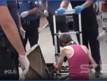 بالفيديو|| الشرطة التركية تعثر بمجاري الصرف الصحي على مدمن كسر العزل لشراء المخدرات - وكالة ستيب نيوز