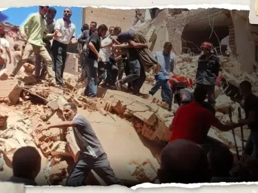 قتلى وجرحى بانهيار مبنى من 8 طوابق بمحافظة البحيرة المصرية (فيديو) - وكالة ستيب نيوز