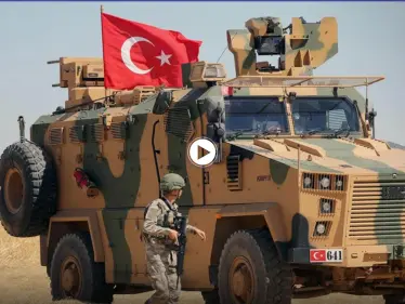 بالفيديو || عربة للجيش التركي تدهس رجلاً في مدينة إدلب وتُكمل طريقها - وكالة ستيب نيوز