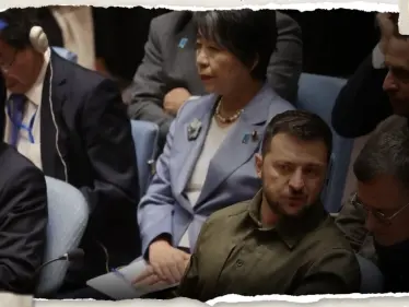 بالفيديو|| روسيا تتلقى ضربة ساحقة من داخل مجلس الأمن.. وزيليسنكي "يغادر" قبل كلمة لافروف التحذيرية - وكالة ستيب نيوز