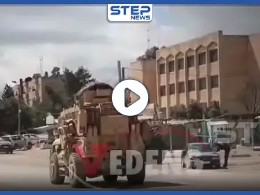 بالفيديو|| أشبه بأفلام السينما.. دورية أمريكية تطارد أخرى روسية في شوارع الرميلان شمال سوريا! - وكالة ستيب نيوز