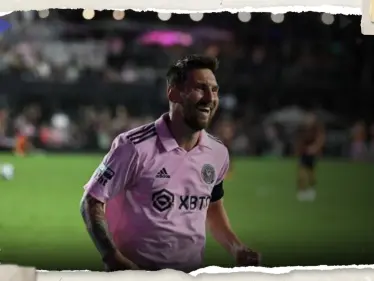 زوجة ليونيل ميسي تكشف سرّ احتفاليته الجديدة بتسجيل الأهداف مع إنتر ميامي و