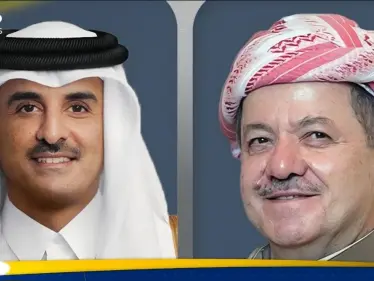 بارزاني وأمير قطر يتفقان على ضرورة وقف القتال في سوريا - وكالة ستيب نيوز