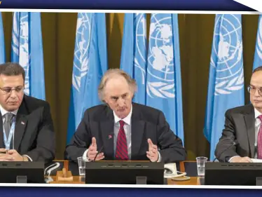 بيدرسون يكشف عن خلافات داخل اللجنة الدستورية في جنيف - وكالة ستيب نيوز