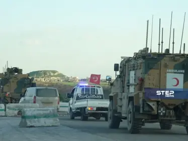 على وقع أصوات القصف، تركيا تُسيّر دوريتها السابعة بين إدلب وحماة بمرافقة الـ "F16 - وكالة ستيب نيوز