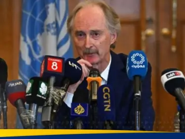 استقالة مفاجئة للمبعوث الأممي إلى سوريا غير بيدرسن أثناء جلسة مجلس الأمن.. وتعليق يوضح السبب - وكالة ستيب نيوز