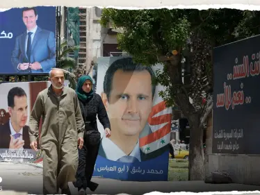 سخرية من مسيرات الأسد "العفوية" وصفحات سورية تستخدم صور قديمة - وكالة ستيب نيوز