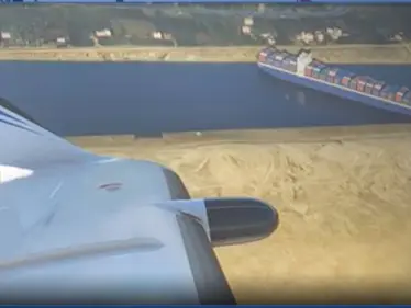 شركة مايكروسوفت تصدر لعبة ثلاثية الأبعاد من وحي أزمة السفينة الجانحة في قناة السويس (فيديو) - وكالة ستيب نيوز