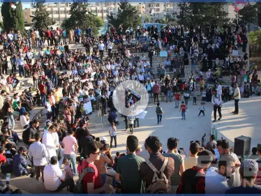 شاهد || الحراك الثوري في حماة يقيم فعالية ذكرى مجزرة 