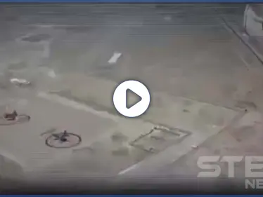 تصوير جوي|| ميليشيا "عصبة الثائرين" العراقية تتجسس على قاعدة عين الأسد الأمريكية وتهددها - وكالة ستيب نيوز