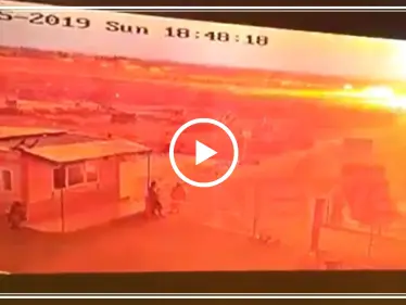 شاهد بالفيديو || قوّة الانفجار الذي أسفر عن قتلى وجرحى في الراعي - وكالة ستيب نيوز