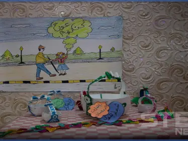 عدسة ستيب ترصد معرض للأشغال اليدوية لذوي الاحتياجات الخاصة بمدينة إدلب - وكالة ستيب نيوز