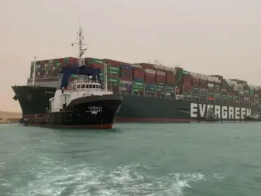 تعليق حركة الملاحة بقناة السويس وخسائر 400 مليون دولار كل ساعة - وكالة ستيب نيوز