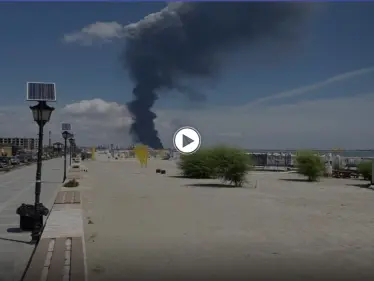 بالفيديو || مفقودين وإصابات بانفجار أكبر مصفاة للنفط في رومانيا - وكالة ستيب نيوز