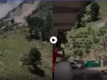 بالفيديو|| انهيار صخري مرعب بالهند تسبب بدمار واسع ومقتل 9 أشخاص وتدمير جسر - وكالة ستيب نيوز