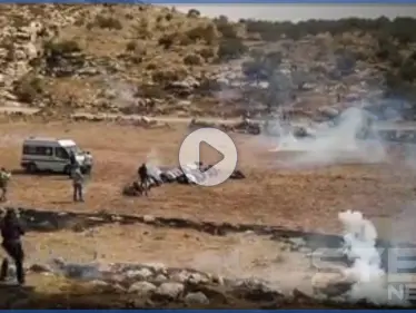 بالفيديو|| الجيش الإسرائيلي يستهدف المصلين بشكل مباشر ويقطع الطريق إلى نابلس - وكالة ستيب نيوز