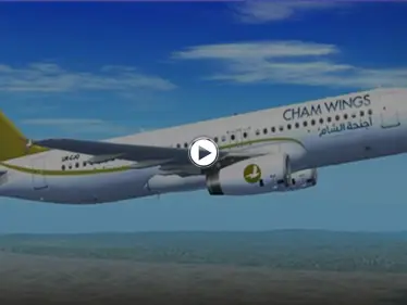 بالفيديو|| انقطاع التكييف في طائرة لأجنحة الشام يثير الغضب والسخرية ويؤدي إلى حالات إغماء - وكالة ستيب نيوز