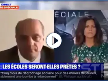 بالفيديو|| وقعت الكاميرا فكشفته.. وزير فرنسي خلال لقاء مباشر بلا بنطال في الحمام - وكالة ستيب نيوز