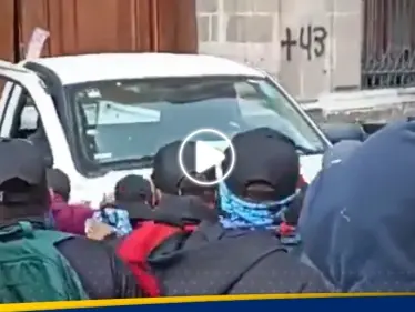 بالفيديو|| بشاحنة 