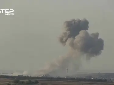 شاهد غارات جوية روسية على مدن وبلدات شمال حماة - وكالة ستيب نيوز