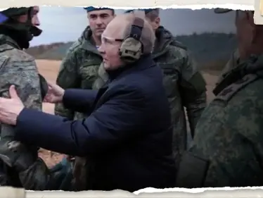 شاهد|| بزيارة نادرة.. بوتين يظهر على خطوط الجبهة الأمامية في أوكرانيا - وكالة ستيب نيوز