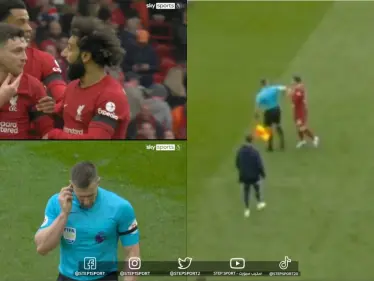 بالفيديو || فضيحة في الدوري الإنجليزي ... حكم يضرب أحد لاعبي ليفربول خلال المباراة - وكالة ستيب نيوز