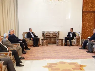 بشار الأسد يستقبل وفداً فلسطينياً في دمشق.. إليك تفاصيل اللقاء كاملةً - وكالة ستيب نيوز