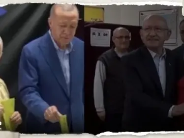 شاهد|| أردوغان وكليجدار أوغلو يصوتان في الجولة الثانية من الانتخابات التركية.. ويوجهان رسالة - وكالة ستيب نيوز