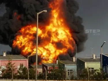 بالفيديو|| قتلى وجرحى في انفجار ضخم داخل مصنع بمدينة إسطنبول - وكالة ستيب نيوز