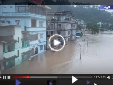 بينهم جنود.. عشرات القتلى والمفقودين بعد فيضان بحيرة جليدية في الهند (فيديو) - وكالة ستيب نيوز