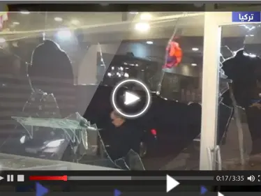 بالفيديو|| أتراك يهاجمون محلات تجارية للسوريين وينهبونها - وكالة ستيب نيوز