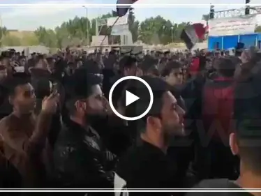 بالفيديو || في "مليونية" العراق هذا موقف المتظاهرين من التصعيد الأمريكي الإيراني - وكالة ستيب نيوز