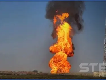 بالفيديو || لأسباب مجهولة.. قتلى وجرحى بانفجار ضخم لأنبوب غاز جنوبي العراق - وكالة ستيب نيوز