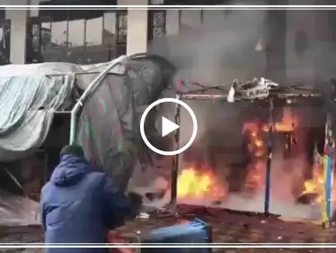 بالفيديو || قوات الأمن العراقية تقتحم ساحات الاعتصام في بغداد مستخدمة الرصاص الحي - وكالة ستيب نيوز