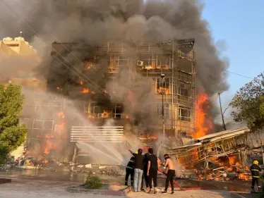 بالفيديو|| شارع فلسطين في بغداد يشتعل والسُلطات العراقية تهرع لإنقاذ الموقف - وكالة ستيب نيوز