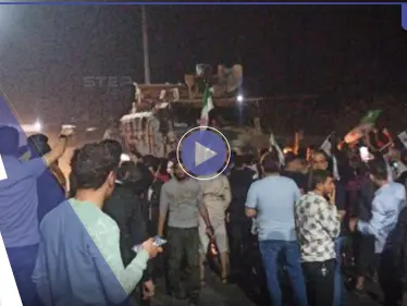 بالفيديو|| مظاهرات ترفض دخول تحرير الشام شمال حلب السورية.. وقطع للطرق أمام الأرتال التركية - وكالة ستيب نيوز