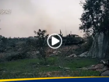 شاهد|| كتائب القسام تنشر مشاهد لاستهداف آليات إسرائيلية وسط غزة - وكالة ستيب نيوز