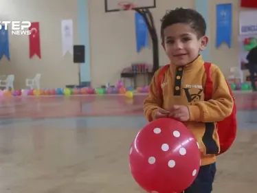 حفل للأطفال العرب والأكراد بمدينة عفرين شمال حلب - وكالة ستيب نيوز
