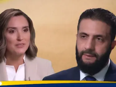 بالفيديو|| رد أحمد الشرع على سؤال لمذيعة أمريكية يصدمها ويثير تفاعلا - وكالة ستيب نيوز