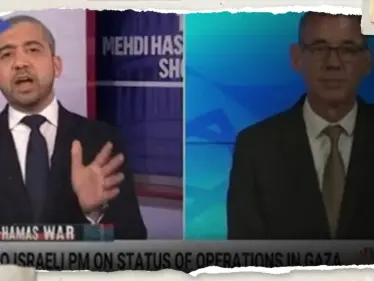 بالفيديو|| مذيع بريطاني يحرج كبير مستشاري نتنياهو على الهواء مباشرة - وكالة ستيب نيوز