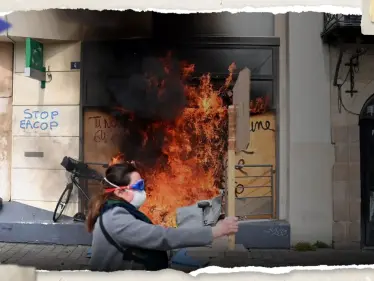 سياسي فرنسي: ما يحدث بداية لحرب أهلية - وكالة ستيب نيوز