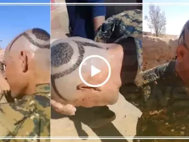 شاهد بالفيديو: أحد عناصر قسد يجعل من رأسه "لوحة فنيّة" غير مألوفة - وكالة ستيب نيوز