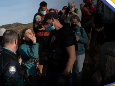 بالفيديو|| امرأة إسبانية تخرج من كهف أمضت فيه 500 يوم بمفردها - وكالة ستيب نيوز