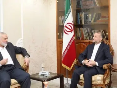 إسماعيل هنية يلتقي وزير الخارجية الإيرانية في العاصمة القطرية - وكالة ستيب نيوز