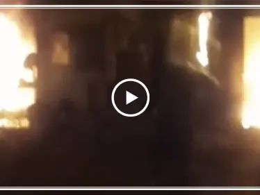 داعش يبثُّ مقطعًا مصورًا للهجوم على حقل الهيل النفطي وإحراق ثكنة داخله (فيديو) - وكالة ستيب نيوز