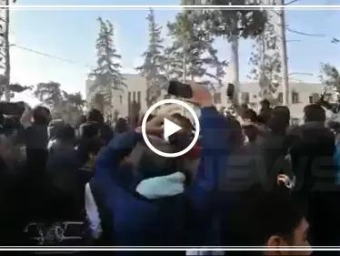فيديو || غضب في مدينة الباب واقتحام لمبنى قيادة الشرطة - وكالة ستيب نيوز