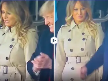 تصرف غريب من ميلانيا ترامب بأول ظهور علني لها مع زوجها منذ أشهر يثير الجدل (فيديو) - وكالة ستيب نيوز